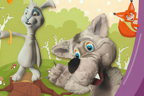 Детский спектакль "Храбрый заяц"