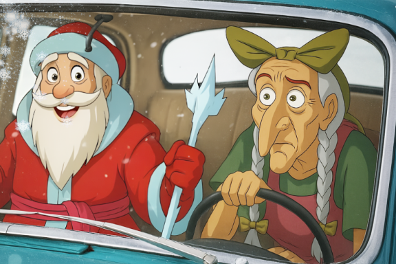 Как Дед Пихто Дедом Морозом был