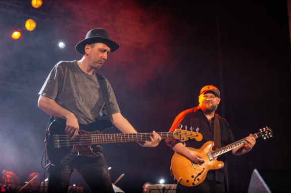 "Легенды Блюза" с симфоническим оркестром. Blues Doctors