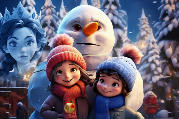 Новогоднее приключение Кая и Герды