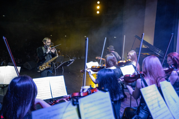 "Легенды Блюза" с симфоническим оркестром. Blues Doctors