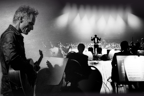 ХИТЫ STING С СИМФОНИЧЕСКИМ ОРКЕСТРОМ "DESERT ROSE SYMPHONY