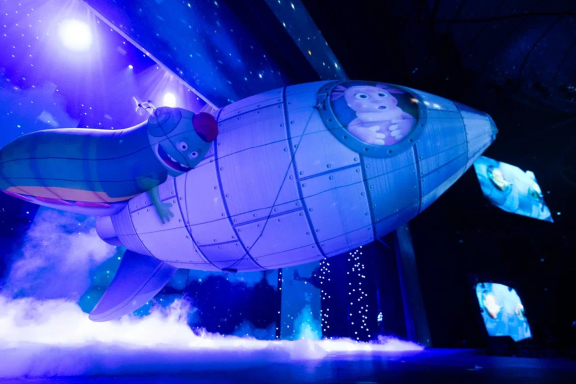 ЁЛКА ТЕЛЕКАНАЛА МУЛЬТ. ЖИВЫЕ КРАСКИ