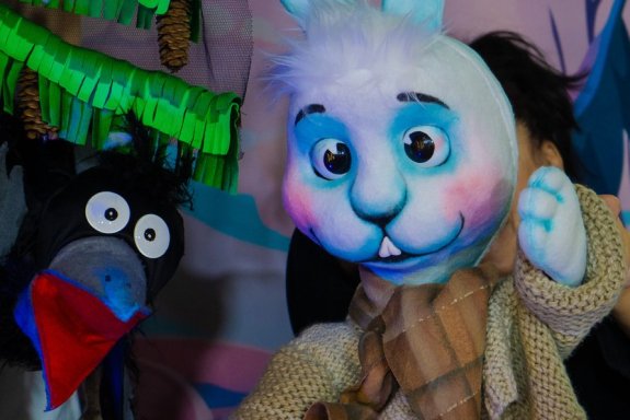 Детский спектакль "Храбрый заяц"