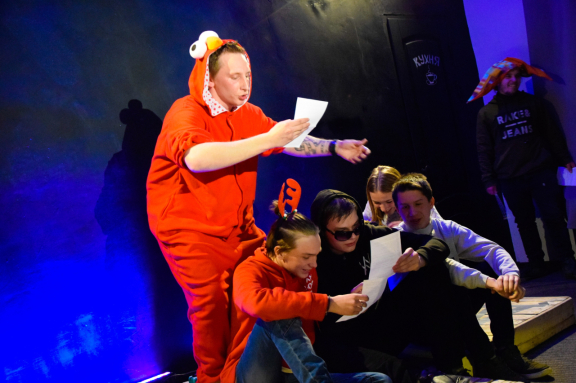 молодёжная программа «Новый год в стиле студента», посвященная празднованию Нового года