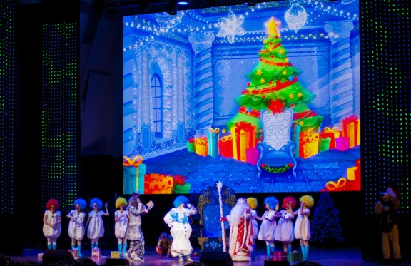Главная Елка Новосибирской области «Цирк встречает Новый год»