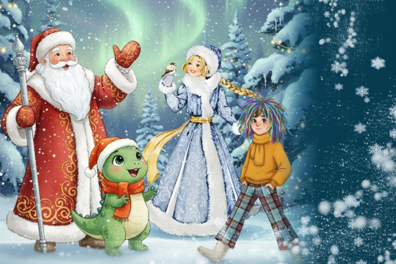 Мы шагаем в Новый год!