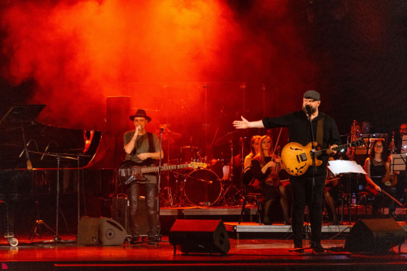 "Легенды Блюза" с симфоническим оркестром. Blues Doctors