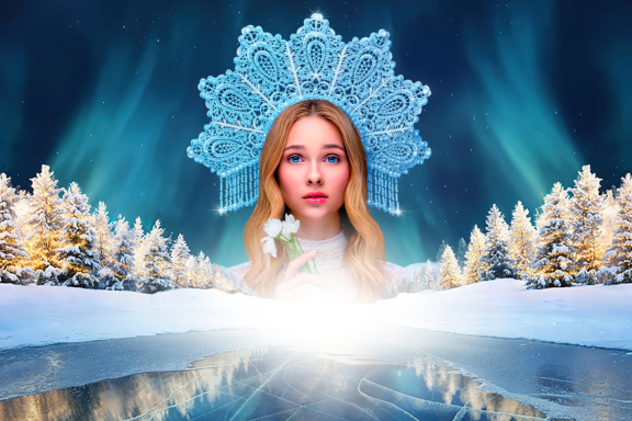 Рождественская сказка на льду "Снегурочка"